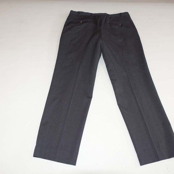 Brooks Brothers Men's Pinstripe 2 Button Suit Size 40 Regular 35 x 29 Gray Wool - Picture 5 of 14